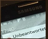 Was bedeutet dieses B. - (Handy, iPhone, Samsung)