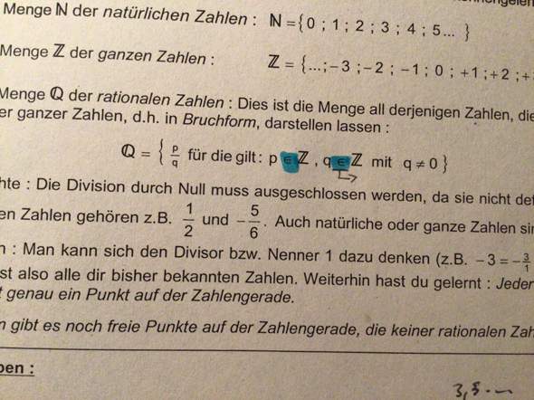 Was bedeutet dieses Zeichen? (Schule, Mathematik, Rationale Zahlen)