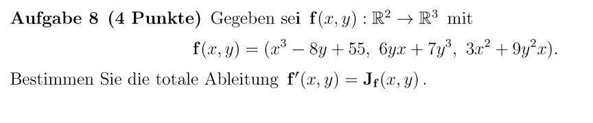 Wie Leitet Man Brüche Ab Was bedeutet in der Aufgabe Jf(x,y) und wie leitet man das ab