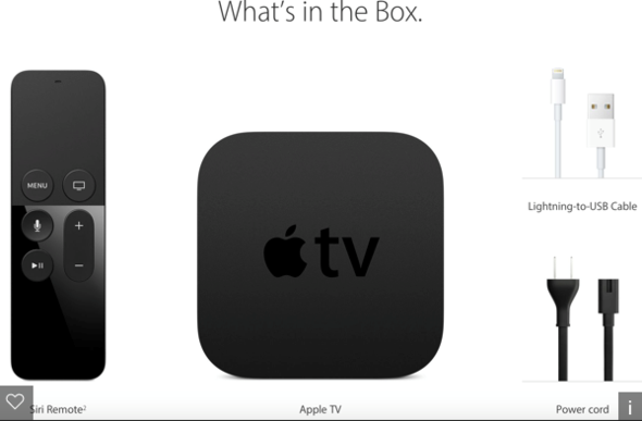 Apple TV Box - (Apple, TV, Fernsehen)