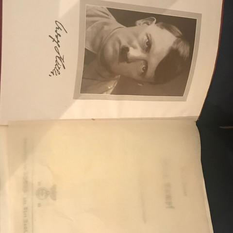 Unterschrift  - (Buch, Adolf Hitler, Mein Kampf)