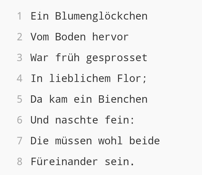 Was für ein Reim ist es? (Deutsch, Gedicht)