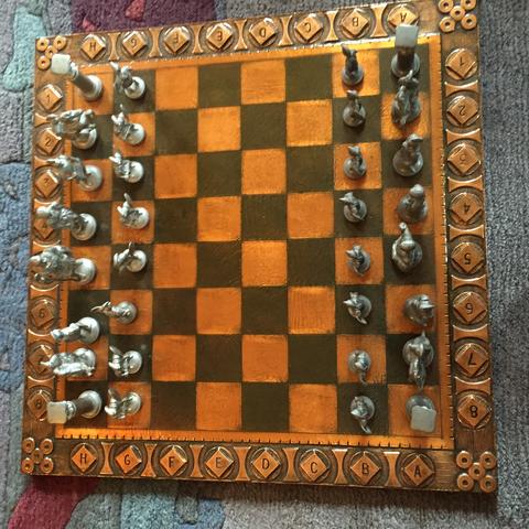 Schach 2 - (Kunst, Antiquitäten, Schach)