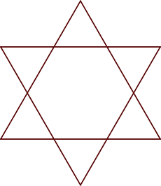 Hexagramm - (Esoterik, Sterne, david)