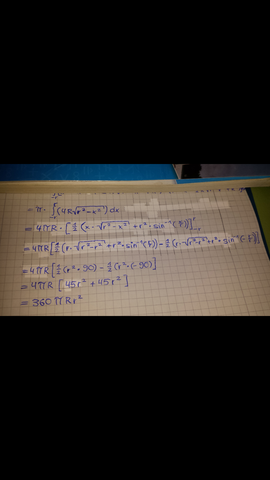 Volumen eines Torus - (Körper, Mathe, Mathematik)