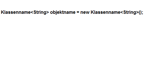 Was Haben In Java Die Grosser Kleiner Als Zeichen Bei Der Objektinitialisierung Zu Bedeuten Programm Programmieren Klasse