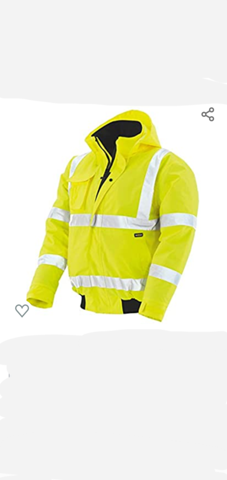 Was hält ihr von gelben Arbeiterjacken mit Reflektoren als Winterjacke?