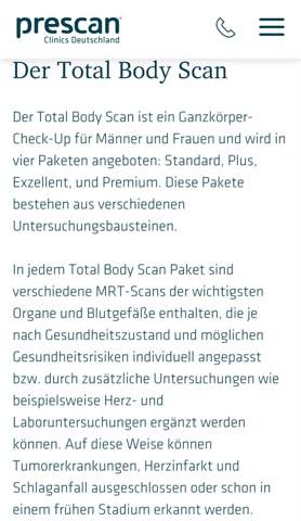 Was haltet ihr eigentlich vom "Total Body Scan"?