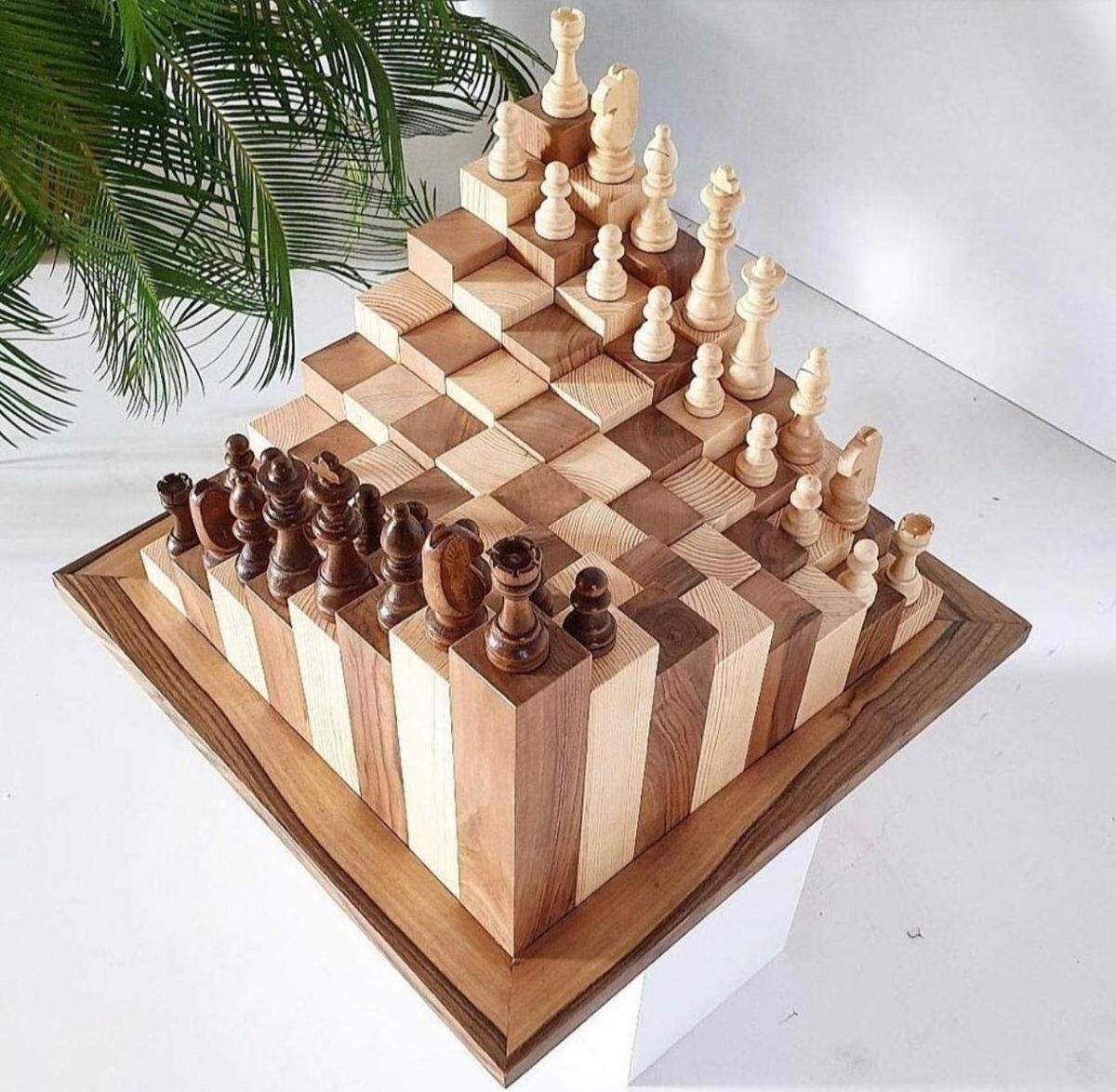 Was haltet ihr von diesem Schachbrett? (Spiele, Umfrage, 3D)