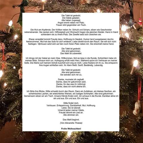 Was Haltet Ihr Von Diesem Weihnachtsgruss Computer Gefuhle Gedicht