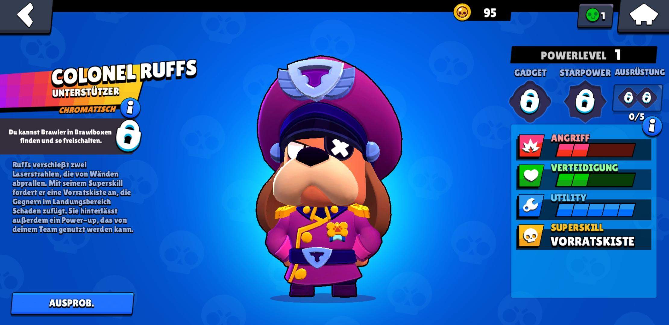 Was hat jeder gegen Colonel Ruffs? (Spiele und Gaming, Brawl Stars)