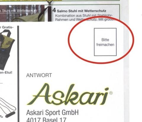 Was heißt "Bitte freimachen"? (Post, Versand, Brief)