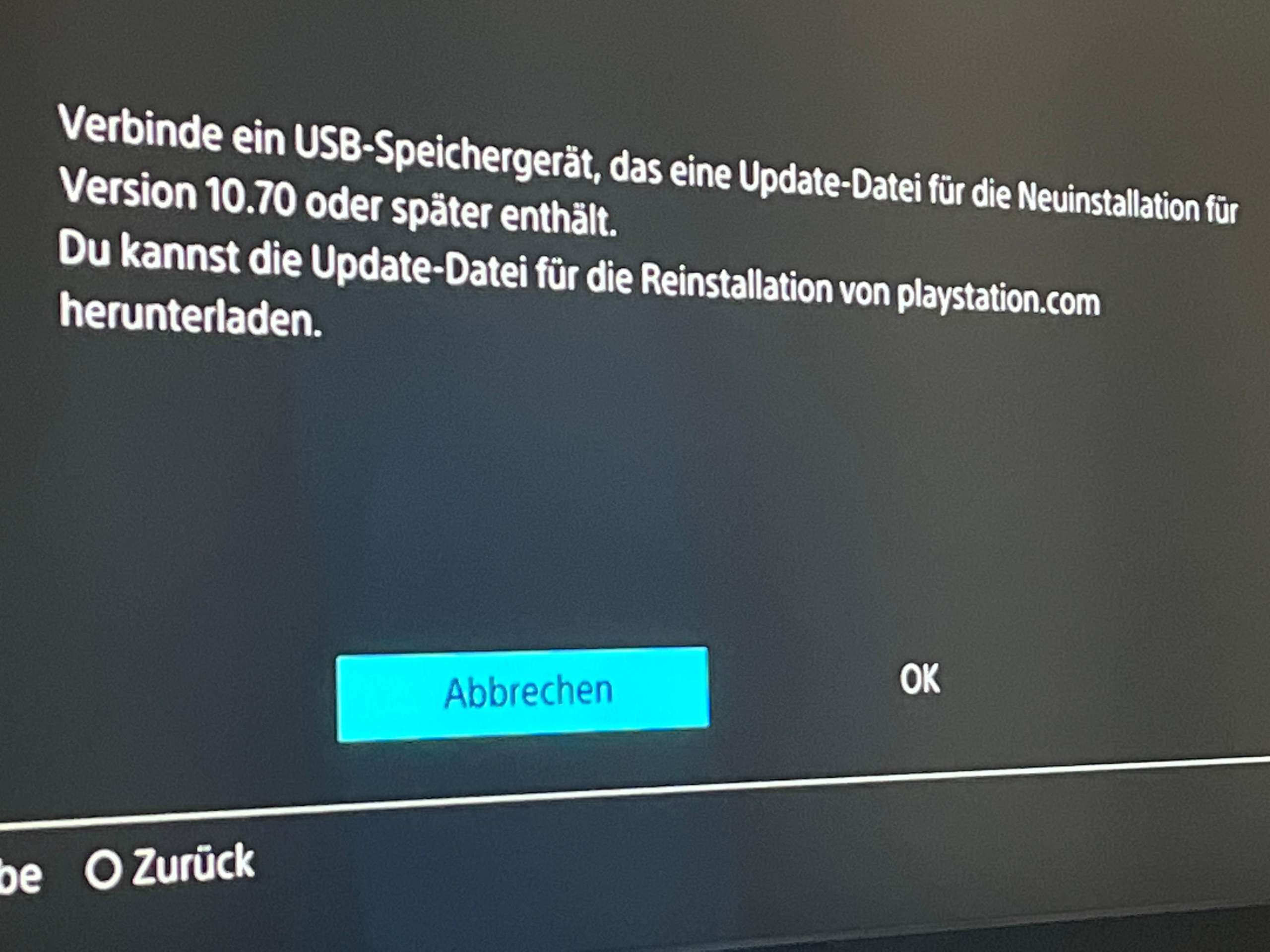 Reinstallation sale ps4 6.72