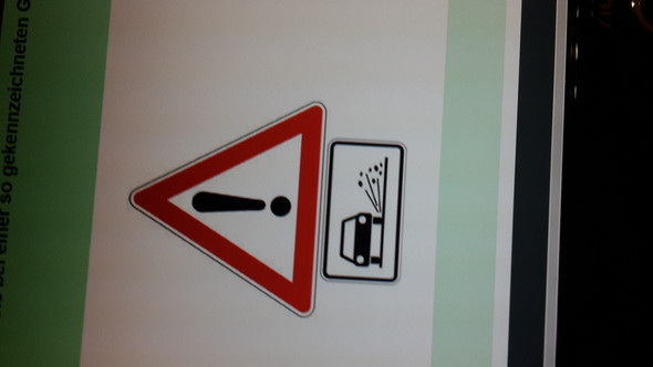 Zusatzzeichen - (Auto, Führerschein, Strassenverkehr)