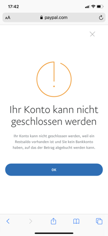 Was Heisst Restsaldo Auf Paypal Geld