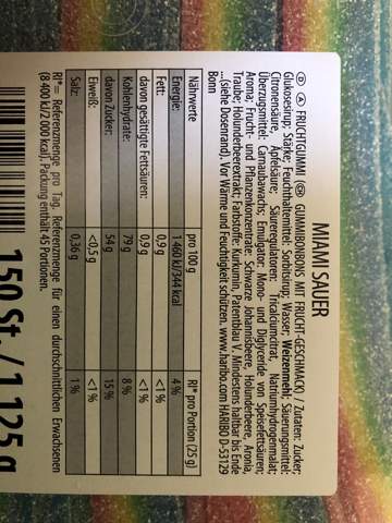Was Ist An Den Haribo Miami Sauer Nicht Vegan Ernahrung Ernahrungsumstellung Veganismus