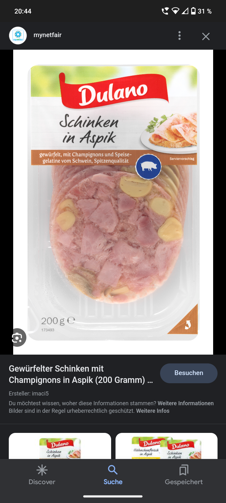 Was ist Aspik? (Fleisch, Haltbarkeit, Kühlschrank)