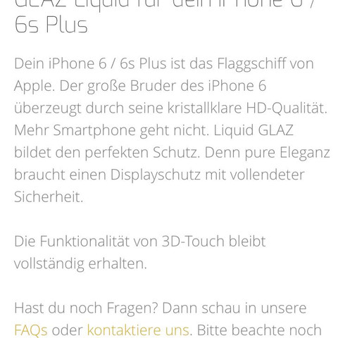 Website von Glaz liquid - (iPhone, Smartphone, gta)