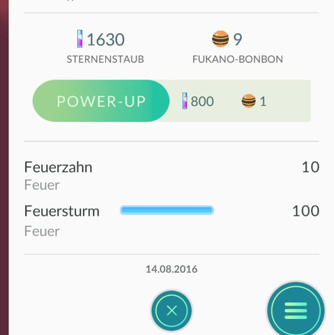 Mit den Werten - (Handy, Spiele, Pokemon)