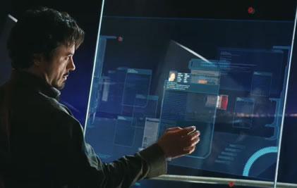 Was Ist Das Bei Iron Man 3d Hologram Oder Sowas In Der Richtungg Siehe Bild Film Telekommunikation Hologramm