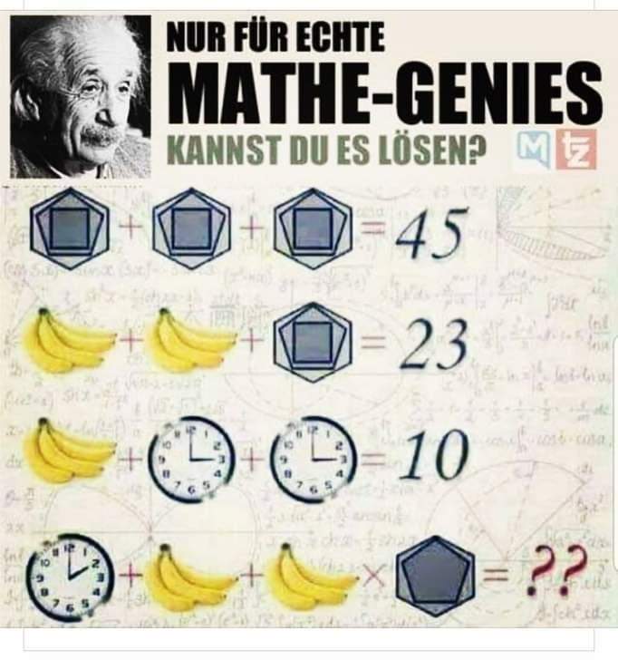 Was ist das Ergebnis von der letzten Aufgabe? (Mathematik, rechnen, Lösung)
