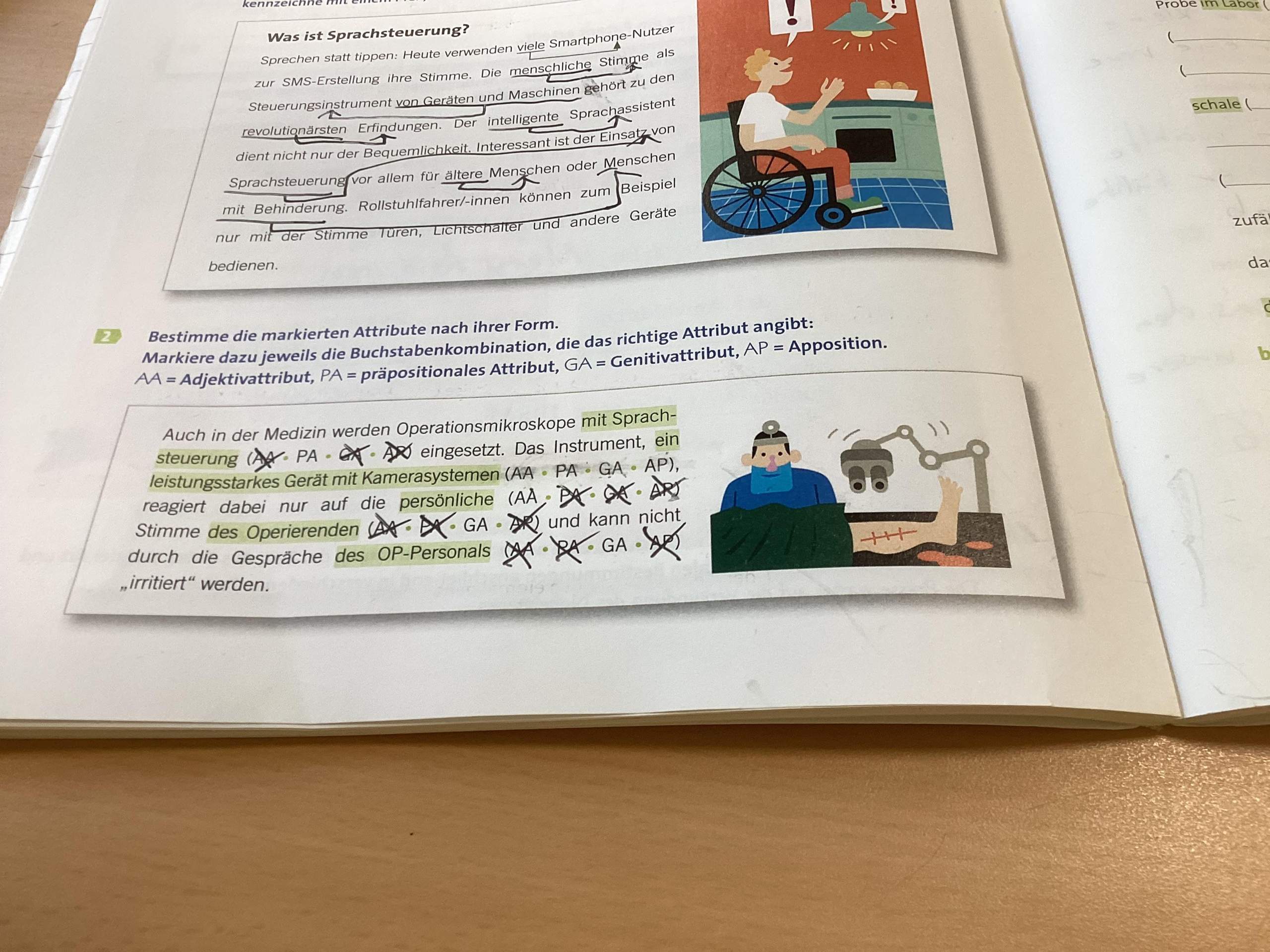 was ist ein attribut deutsch