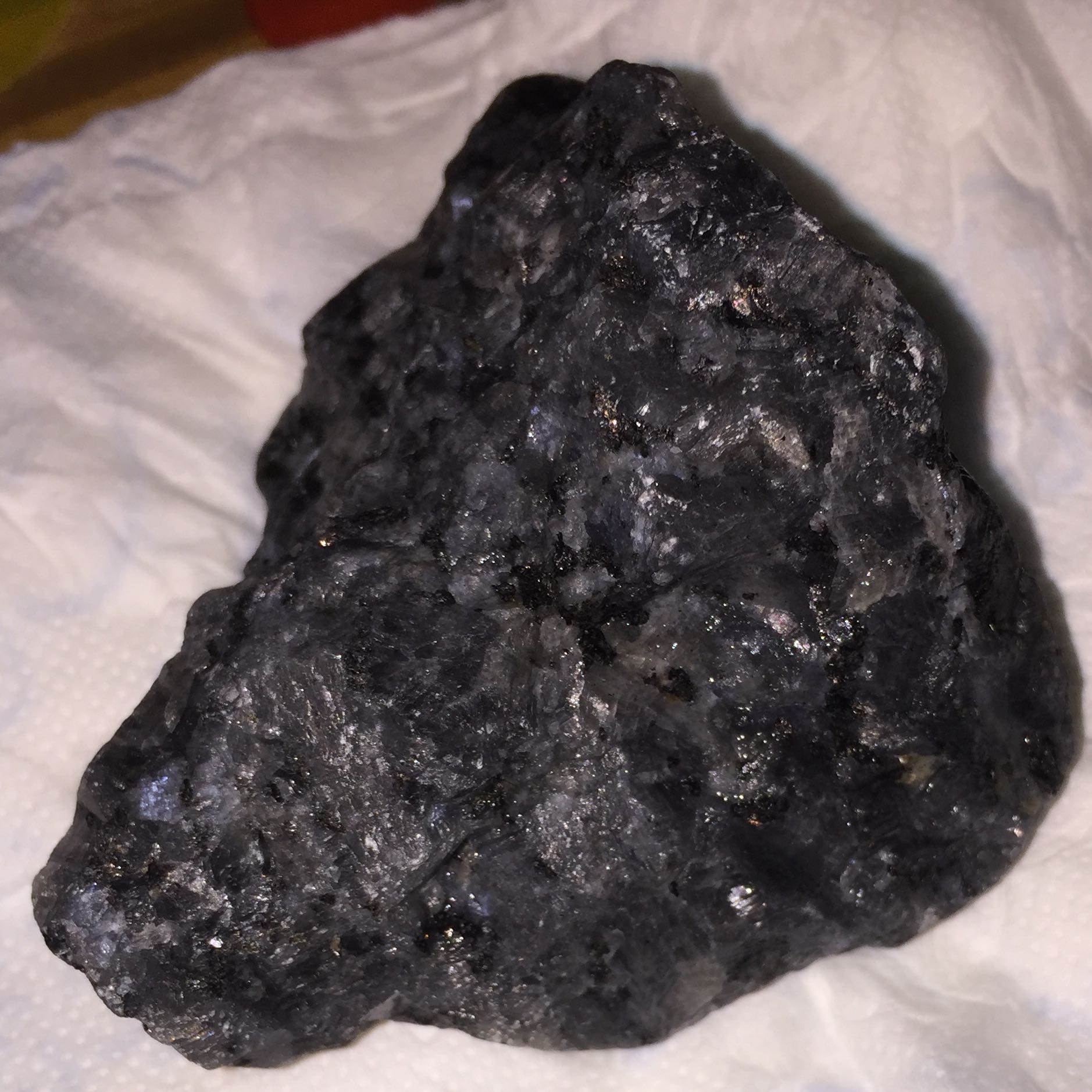 Was ist das für ein Schwarzer Stein? (schwarz, Ostsee, Mineralien)