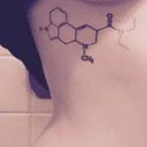 Das Ist das tattoo  - (Chemie, Tattoo, Formel)
