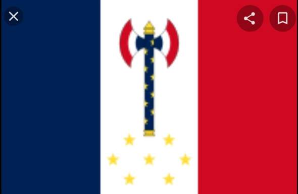 Was ist das für eine Frankreich-Flagge?