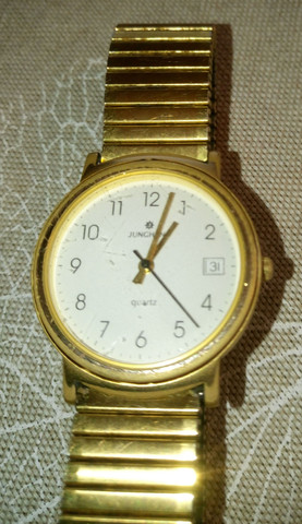 Ziffernblatt - (Uhrzeit, Armbanduhr, Junghans)
