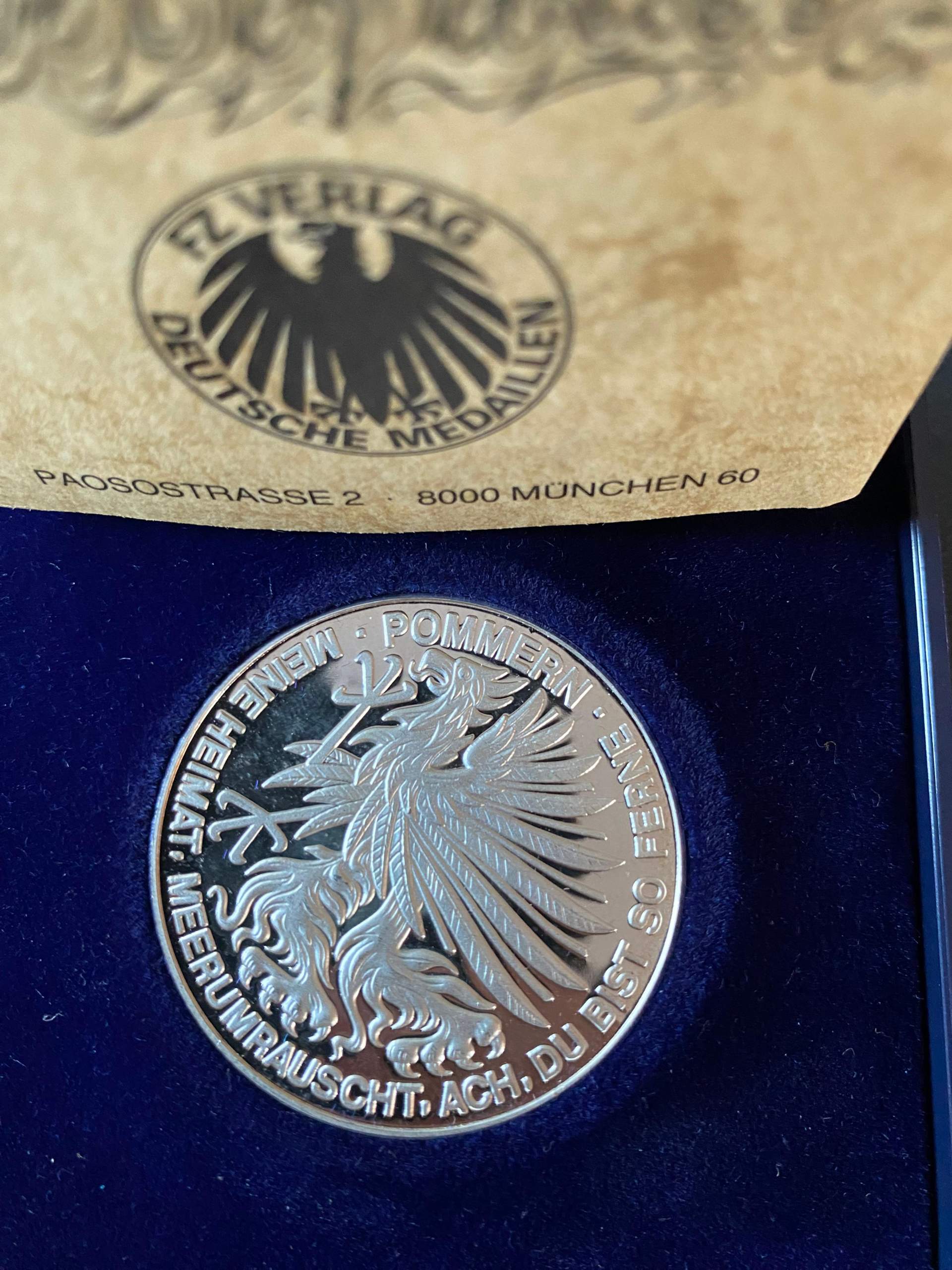 Was ist das für eine Medaille? (Deutschland, Pommern)