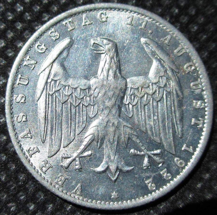 Was ist das für eine Münze von 1922? Was ist diese Münze Wert? (Geld