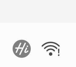 Was ist das Hi Symbol neben dem Wlan? (Internet, Internetverbindung)