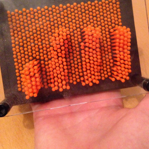 Meine Hand wird exakt nachgebildet - (Name, Ding)