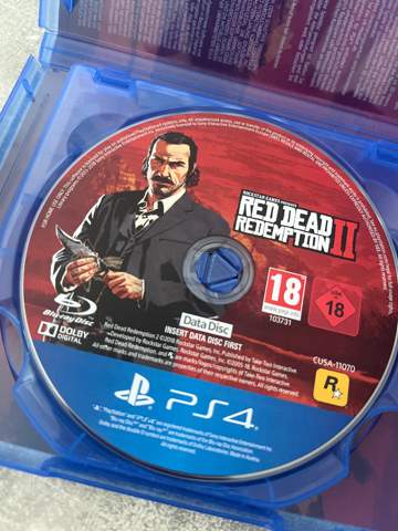 Was ist der Unterschied zwischen data disc und Play Disc bei red Dead redemption II?