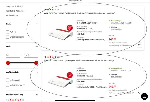Was ist der Unterschied zwischen den WLAN Routern und welcher ist