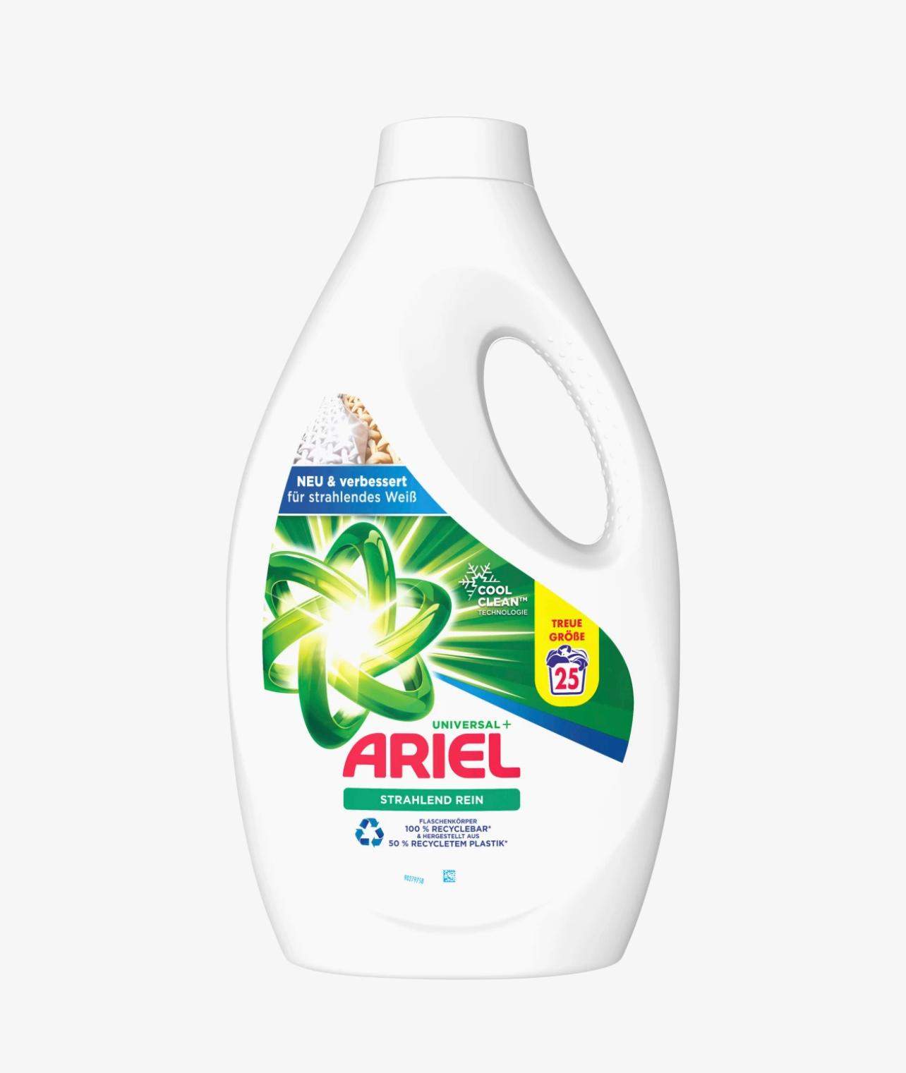 Was ist der Unterschied zwischen diesen zwei Ariel Produkten? (Chemie,  Hygiene, Waschmaschine)