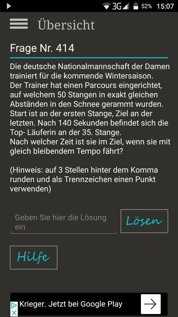 Was ist die Lösung für "Das schwerste Quiz der Welt" Level 414
