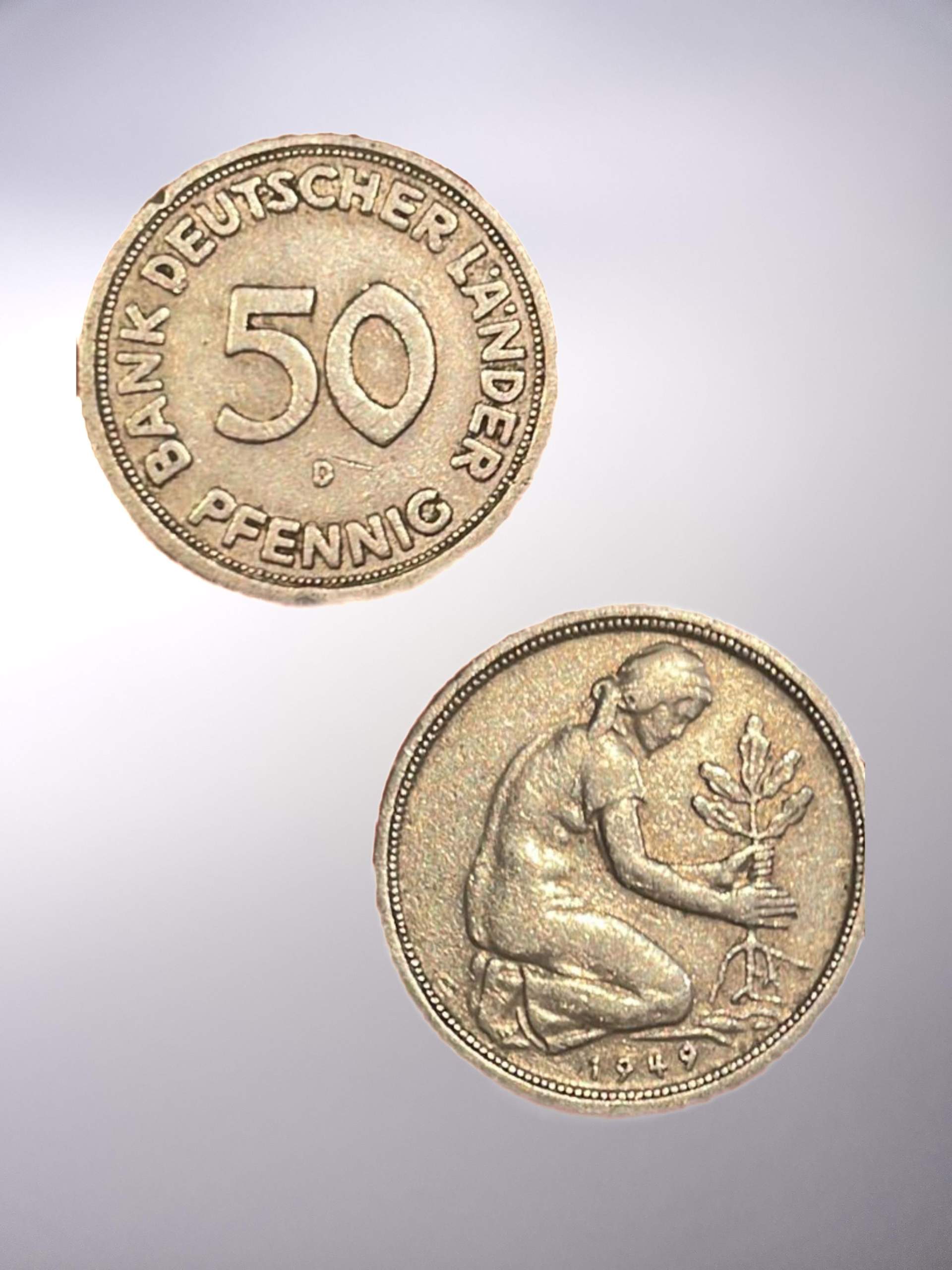 50 Pfennig Wert Tabelle