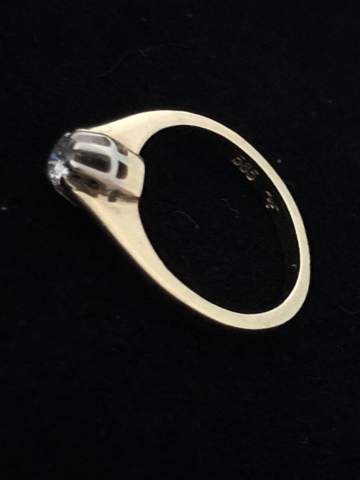 Was Ist Ein 585 Gold Ring Mlt 010 Karat Stein Wert Gewicht Ca 1 5