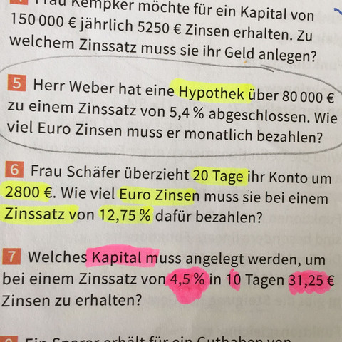 Was Ist Eine Hypothek Und Wie Berechne Ich Diese Aufgabe Mathe