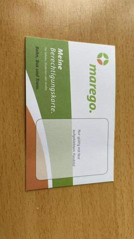 Was ist eine Marego Berechtigungskarte? (Deutsche Bahn) Was ist eine Marego Berechtigungskarte? (Deutsche Bahn)