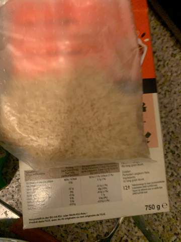 Was ist korrekt  Kalorien Reis bitte um Hilfe ?