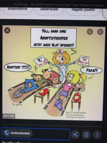 Vater positiv kind mutter negativ blutgruppe Wie werden