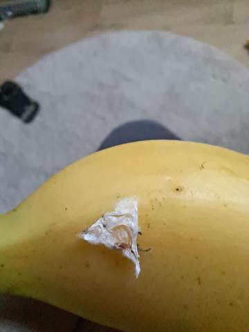 was ist mit dieser banane?