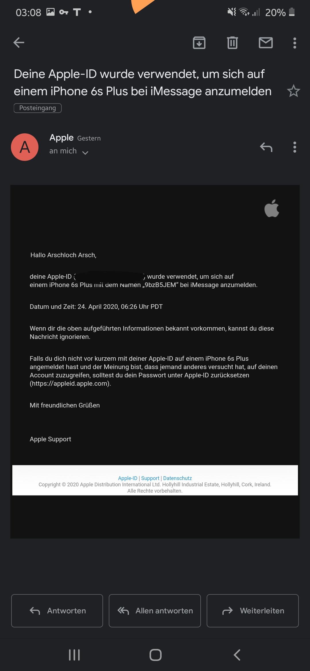 Das Ist Meine Email Adresse