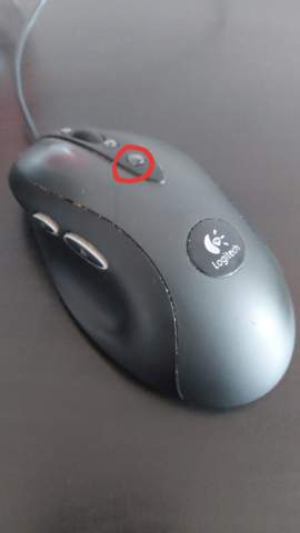 Was jemand wofür der Knopf auf meiner Maus ist?
