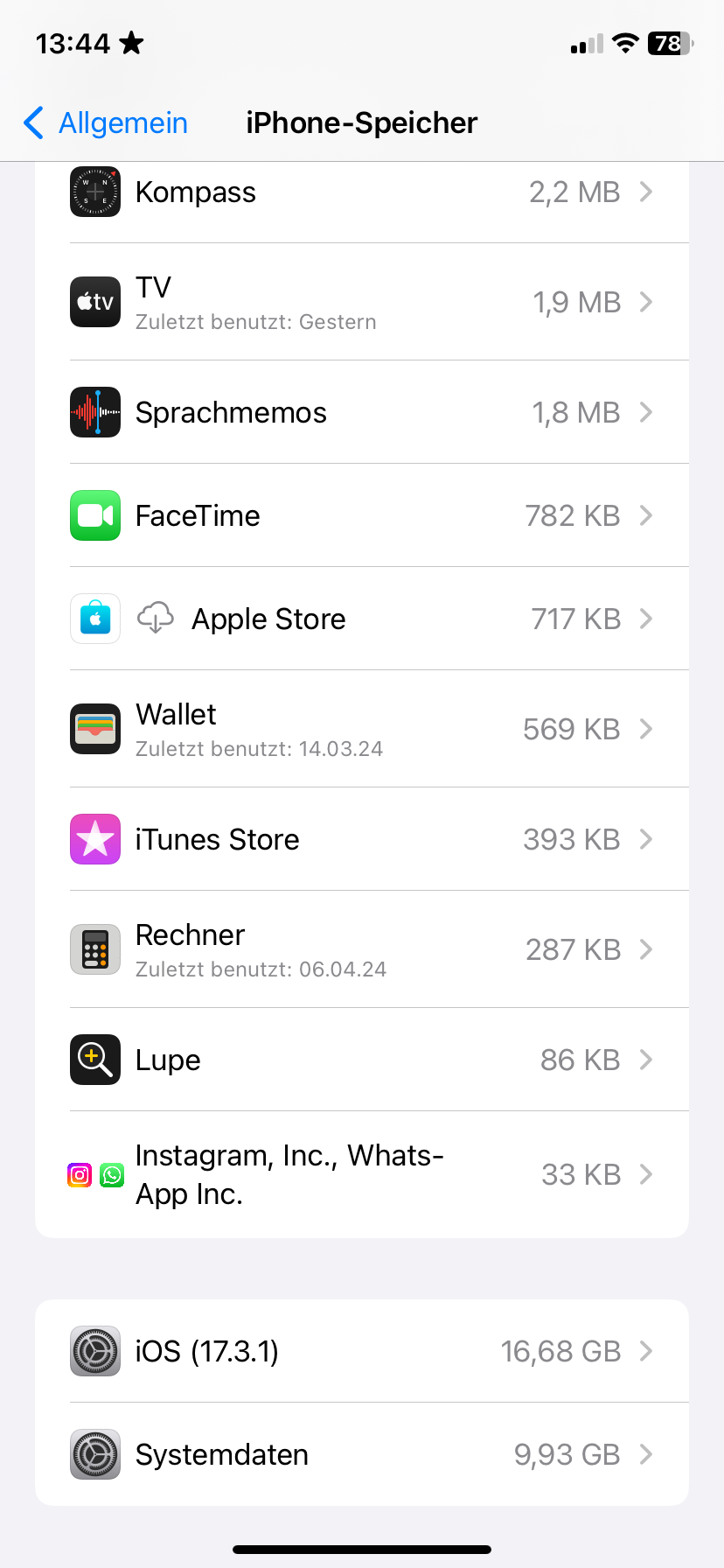 Was kann ich machen für mehr iPhone Speicher? (Apple, Foto,