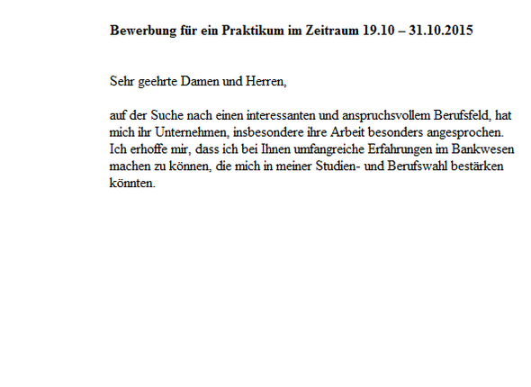 Was Kann Ich Noch In Meine Bewerbung Schreiben Tipps Anmerkungen