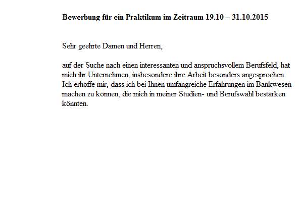 was kann ich noch in meine Bewerbung schreiben? tipps/ anmerkungen
